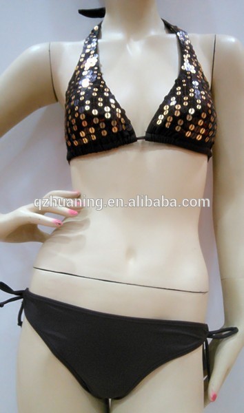 fashion sequins style sexy ladies bikini