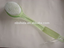 plastic long handle bath brush & back brush