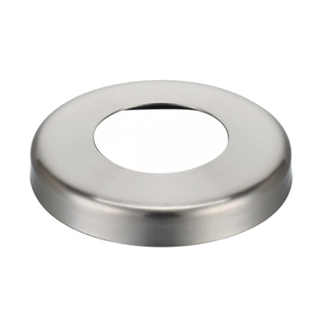 Decorative cover flange circular armrest bottom cover