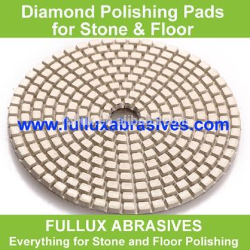 100mm dry polishing pads for granite and engineered stone