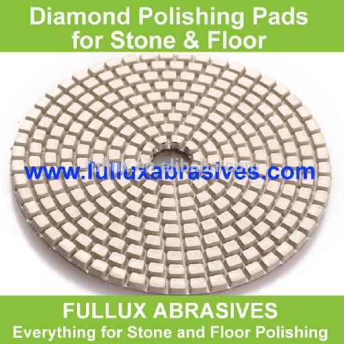 100mm dry polishing pads for granite and engineered stone