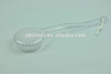 Long-handl Plastic transparent Bath Brush
