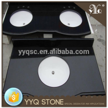 Absolute black granite shanxi black granite bathroom vanity