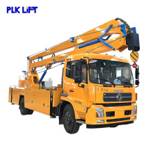 Articulated Telescopic Boom Lift Hydraulic Hositing Crane Truck
