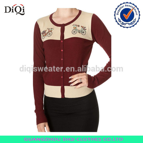 women autumn wear short slim cardigan sweater