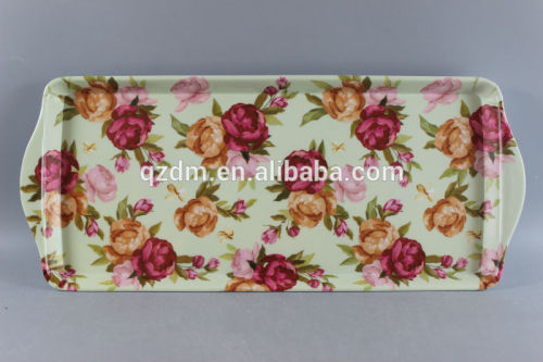 Homeware melamine rectangle tray