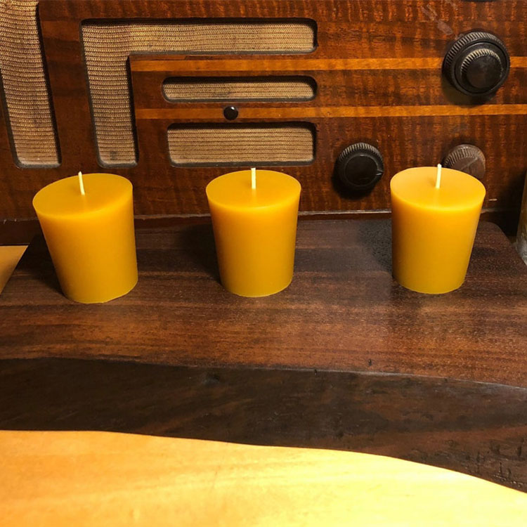 Eco Friendly Beeswax Advent Votives Candles Bulk