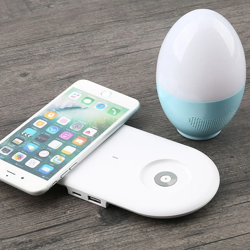 New Arrival Bedside Lamp with Wireless Charger for Cell Phone