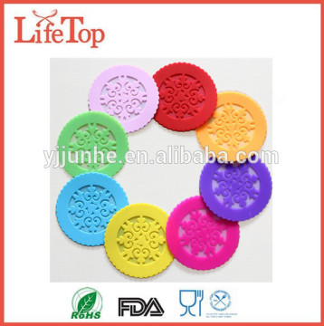Silicone Cup Pads,Silicone Coaster,Anti-slip Small Silicone Pad Mat