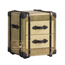 Vintage Lady Decorative Suitcase Storage Furniture
