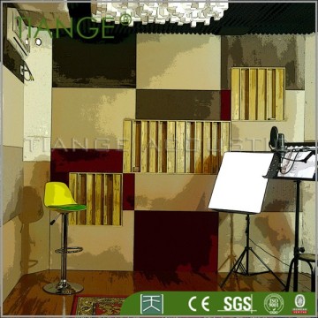 Interior diffuser acoustic panel for studio