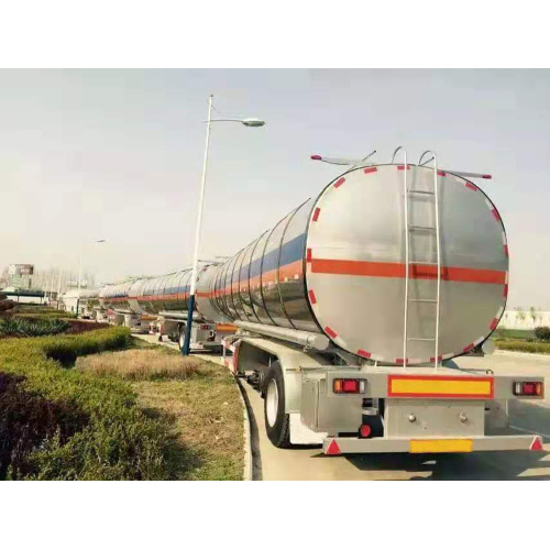 Gasoline and Diesel Tank Transportation Semi Trailer Truck