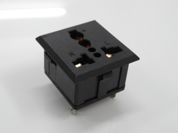 Electrical Supplies 10A 250V universal adaptor socket sound plug