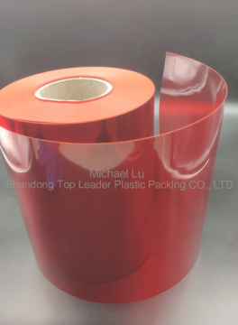 Translucent red pharma PVC sheet for blister pack