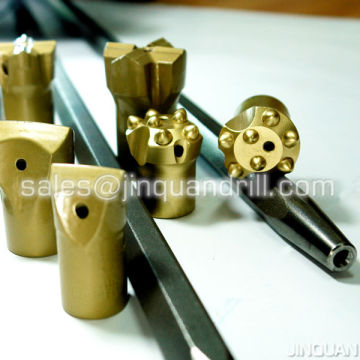 Hot sale taper button bits for rock drilling tools