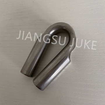 Stainless Steel Tube Type Wire Rope Accessories Thimble