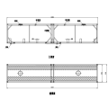 Conteneur-citerne ISO HCL 22CMB