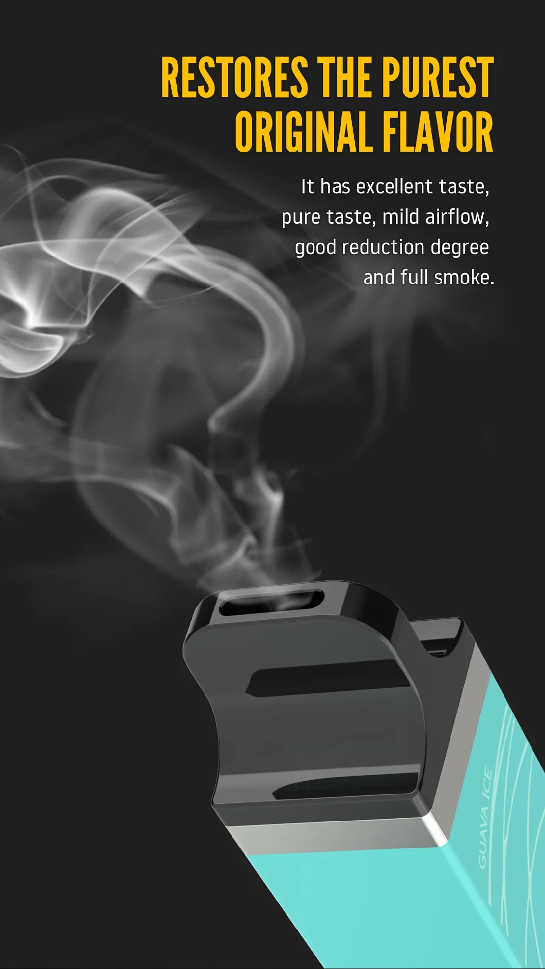OEM Disposable Vape 6ml 2500 Puffs Cig Custom Logo Vaporizer