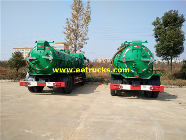 Dung Suction Tank Trucks