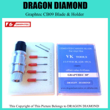 1 pc blade holder for silhouette cameo craftrobo + 10 PCS 30 Degree Cutting Blades Knife for Graphtec CB09 Plotter Vinyl Cutter