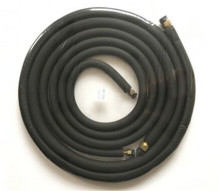 1/4-1/2 Fire Rated Black Rubber 15m Copper Pair Coil