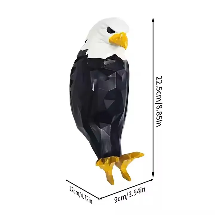 Elegant Eagle Wing Decorative Wall Light with Remote Control