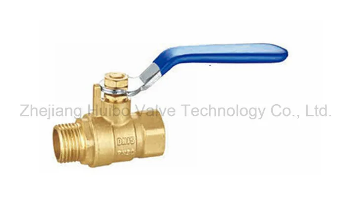 Iron Handle 1/2''-2''inch Brass Male Ball Valve