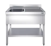 Commercial Washing Sink Stainless Steel Kitchen Sink Table Dish Washing Sink