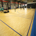 PVC Oak surfaces sportives revêtement de sol de terrain de basket-ball