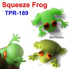 Soft Plastic Squeeze Frog Toys