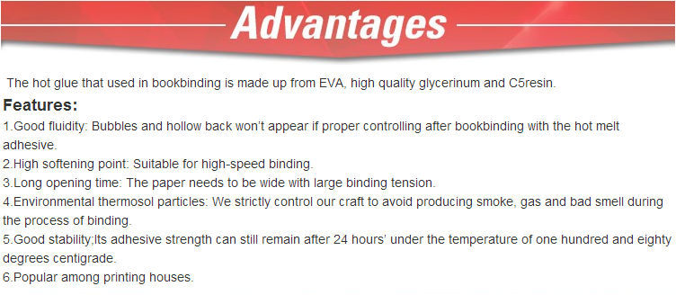 Hot Melt Glue for Bookbinding