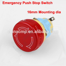 Waterproof momentary push button switch, Led switches, Emergency push button switch
