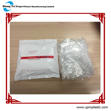 Disposable Bathroom Clear PE Shower Cap