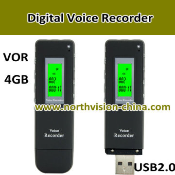 USB Drive Voice Recorder with Voice Activation Function