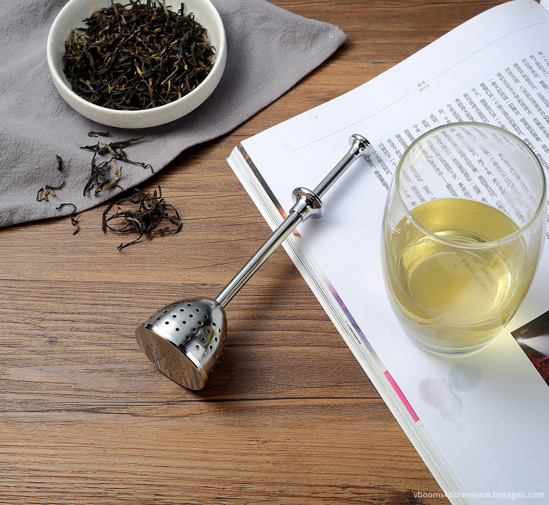 Long Handle Stainless Steel Tea Infuser