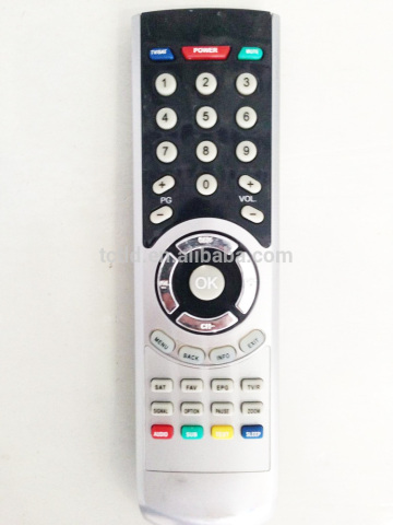 Hot sale customer codes android tv box dvb remote control android tv box dvb t2 remote control