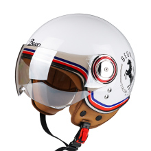Casco Para Motocicleta: B-110B Classic Retro Motorcycle Helmet