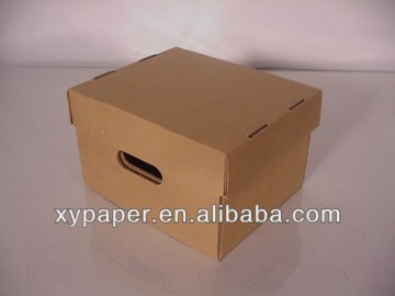 Paper storage carton box