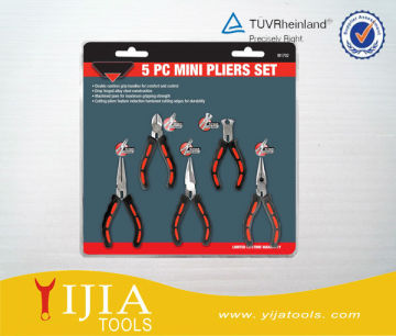 5 pcs mini plier set,plier,hand tool