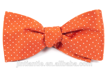 2016 popular polka dot pattern colorful jacquard mens large bow ties