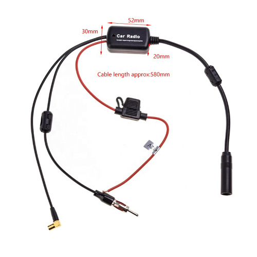 108 MHz LKW -Schinken -Auto -Radio -DAB -Antenne