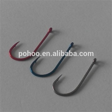 Colorized ringed Japan fishing hooks
