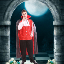 Men's Halloween Vampire Cloak Costumes Cosplay Costumes