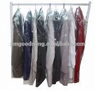 transparent LDPE plastic bag for garment packing poly bag for shirts, dress