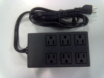 Multi socket extension cord