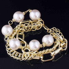 14k Gold Bracelet Jewelry With Pearl Bracelet Bracelet