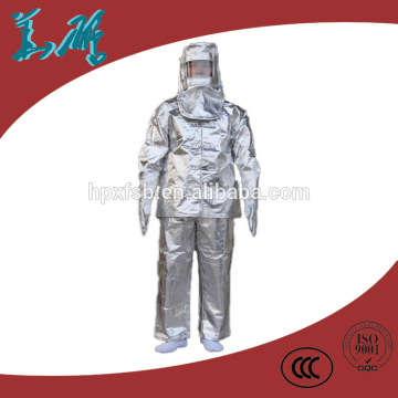 Professional safety aluminized fire proximity suit
