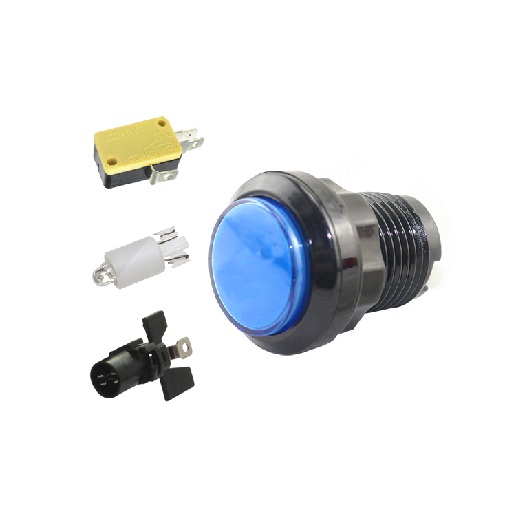 33 mm rgb led arcade micro push button