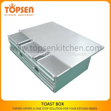 High Strength Baking Mini Loaf Pan Box,Good Aluminum Alloy Material Loaf Pan