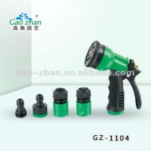 6-Function Plastic Garden Hose Nozzle Set
